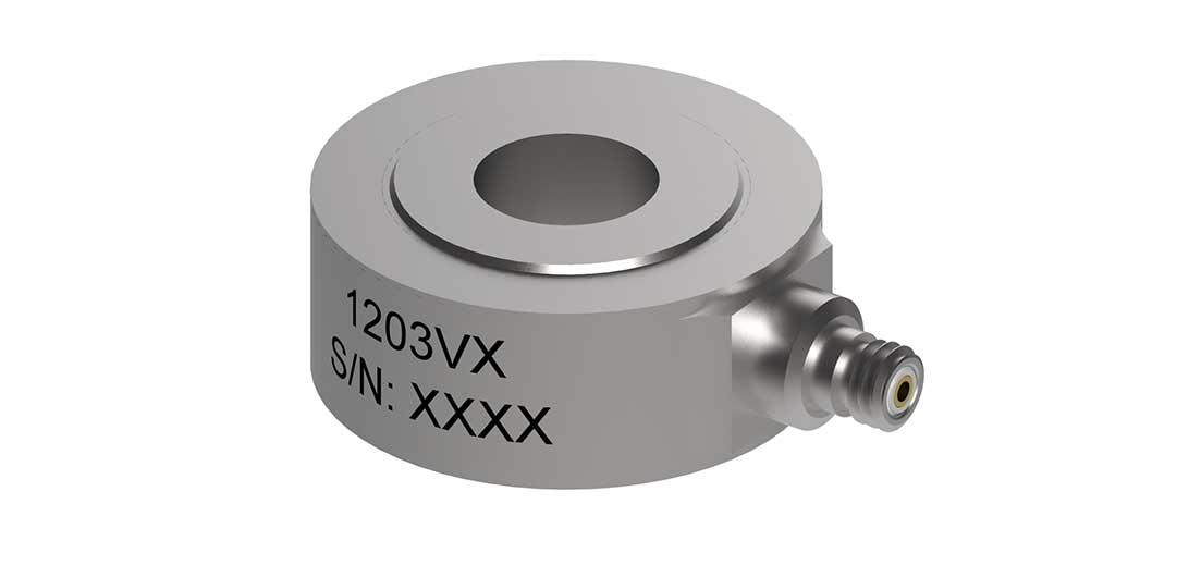 美國進口Dytran 1203V系列 微型加速度計傳感器(圖1) 美國進口Dytran 1203V系列 IEPE環形力傳感器(圖2)