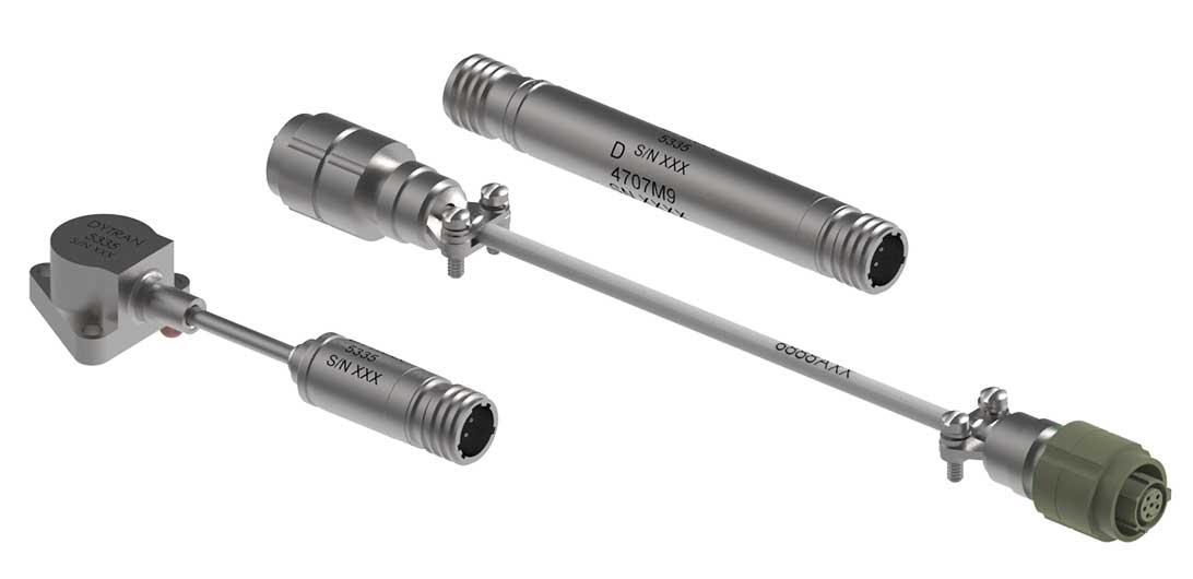 美國進口Dytran 5335系列 微型加速度計傳感器(圖1) 美國進口Dytran 5335 振動傳感器(圖2)