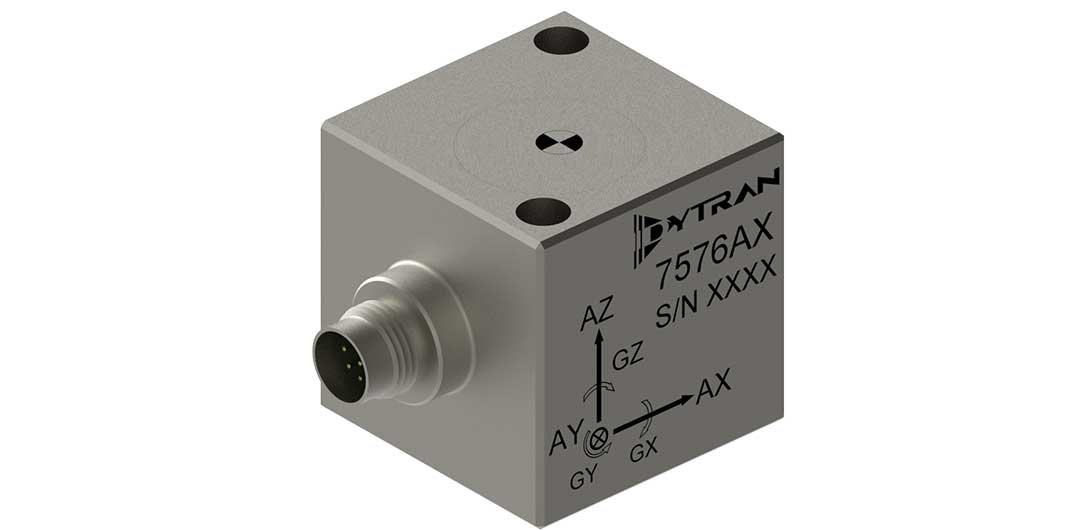 美國進口Dytran 7576A系列 6自由度傳感器(圖1) 美國進口Dytran 7576A系列 6自由度加速度計傳感器(圖2)